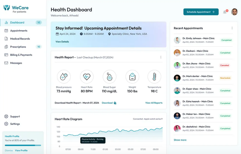 AdzyMedia Web App Dashboard Preview