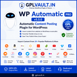 WP Auto Pro - Automatic Content Posting Plugin for WordPress