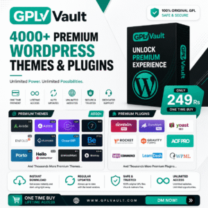 4000+ Premium WordPress Themes & 1500+ Plugins Pack @249